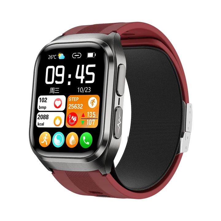 AI PRO WATCH™ S22 NOVA – AMOLED HD con ECG y Presión Precisa