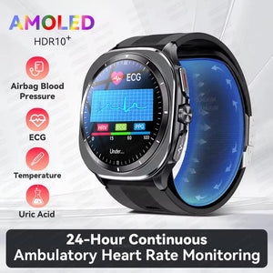 AI PRO WATCH™ S24 ELITE – Smartwatch con Air Pump, ECG y Llamadas BT
