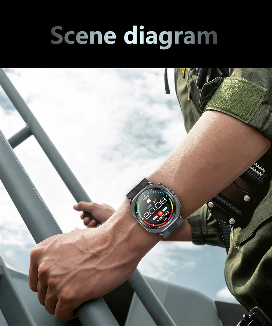 AI PRO WATCH™ S24 ELITE – Smartwatch con Air Pump, ECG y Llamadas BT