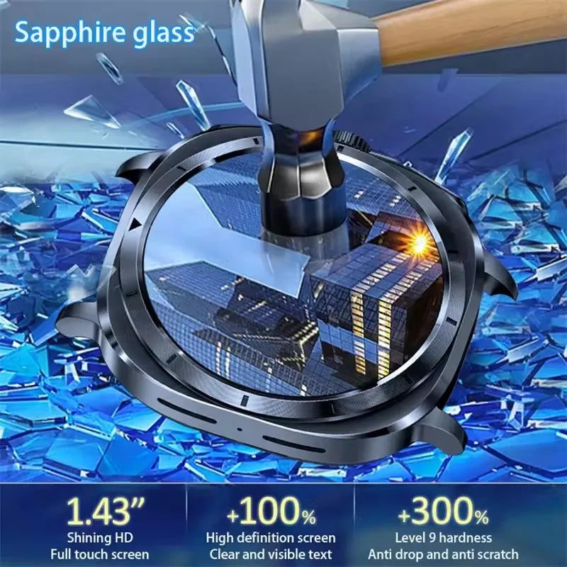 AI PRO WATCH™ S24 ELITE – Smartwatch con Air Pump, ECG y Llamadas BT