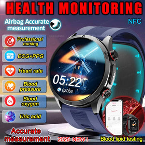 AI PRO WATCH™ S25 VELOX – Smartwatch con Air Pump y ECG+PPG