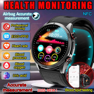 AI PRO WATCH™ S25 VELOX – Smartwatch con Air Pump y ECG+PPG