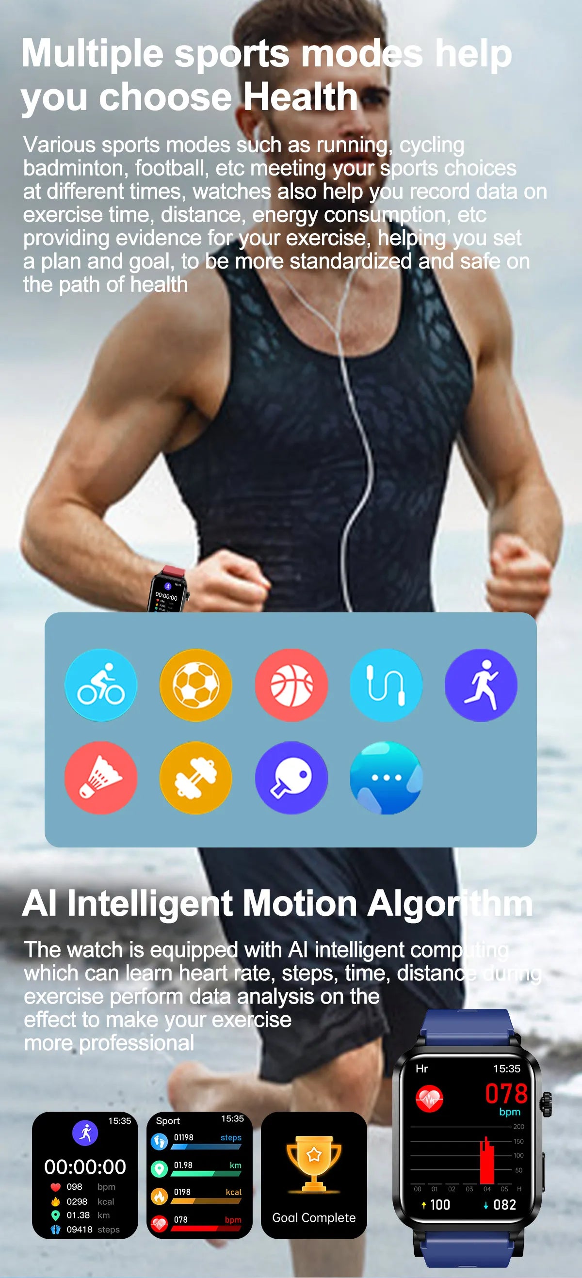 AI PRO WATCH™ S20 INFINITY – Smartwatch 2025 con Medición Avanzada Real