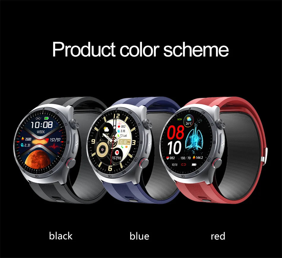 AI PRO WATCH™ S25 VELOX – Smartwatch con Air Pump y ECG+PPG