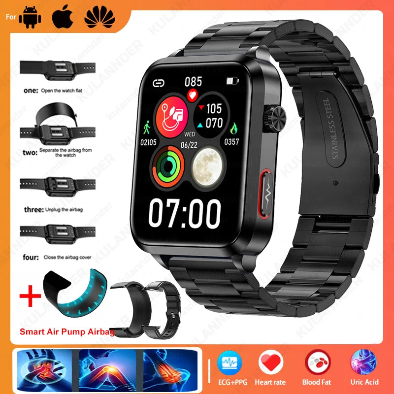 AI PRO WATCH™ S20 INFINITY – Smartwatch 2025 con Medición Avanzada Real