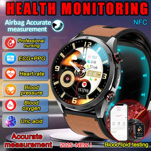 AI PRO WATCH™ S25 VELOX – Smartwatch con Air Pump y ECG+PPG